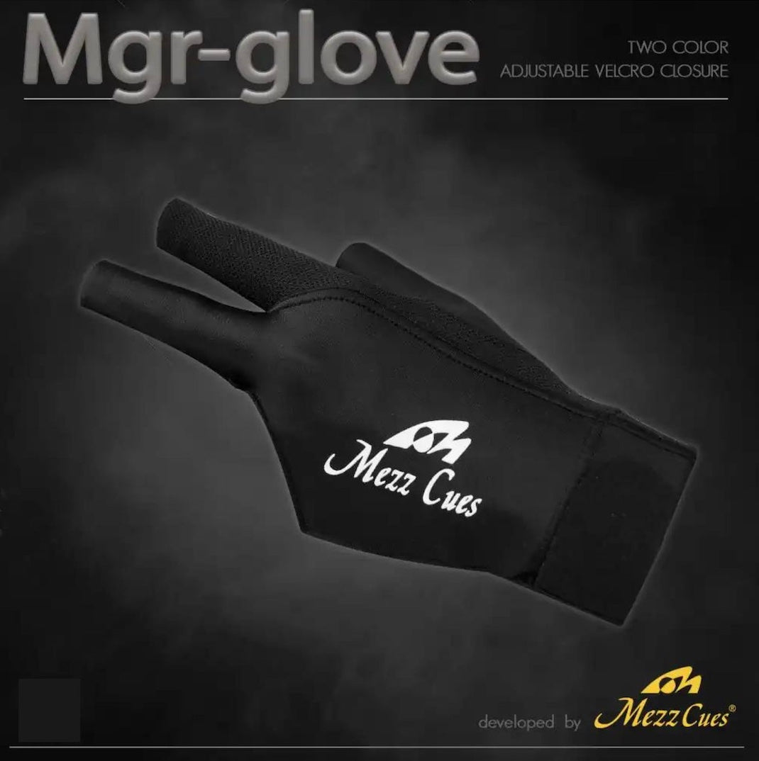 Glove "Mezz cues" Black