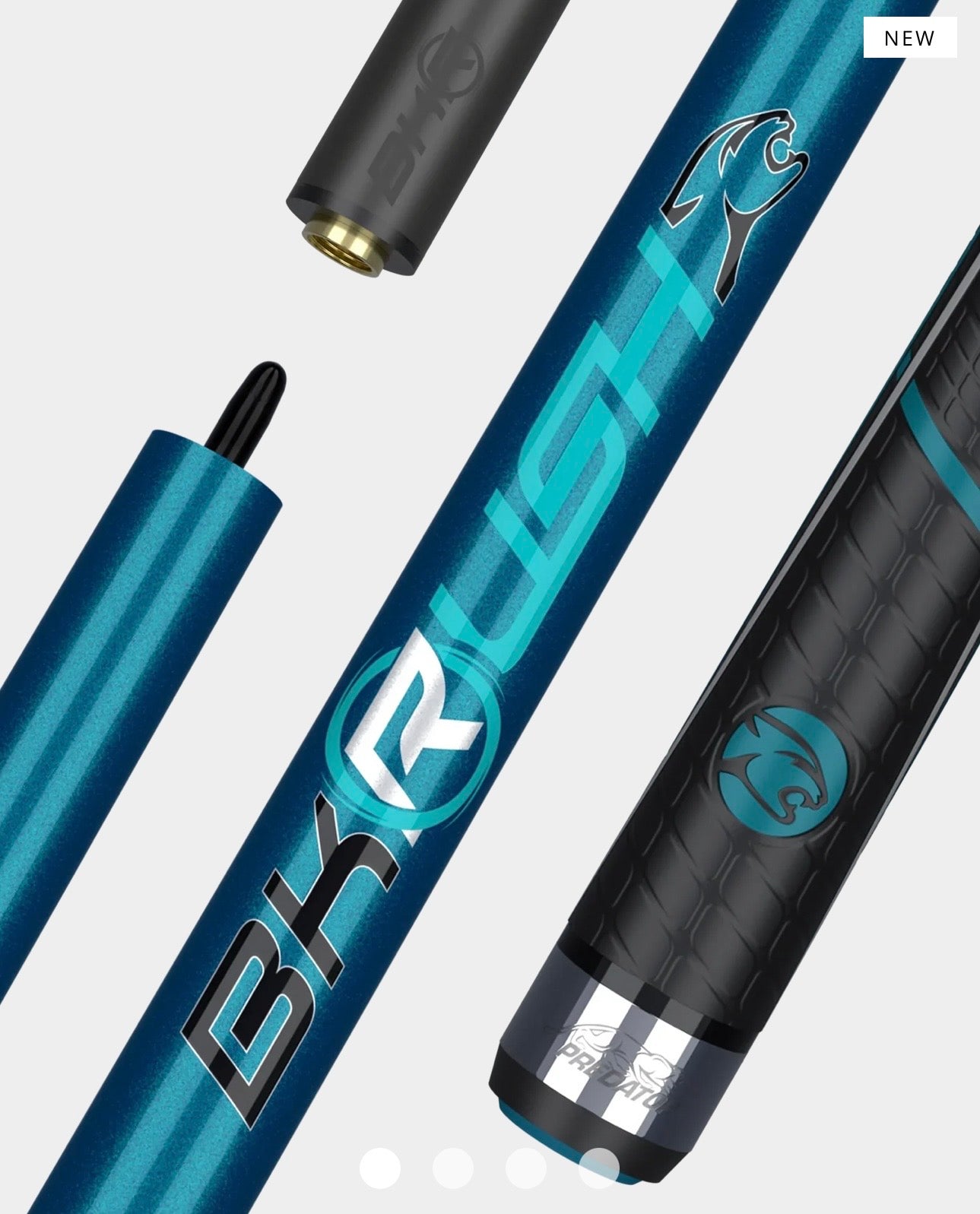 Predator BK Rush Teal / with wrap/no wrap
