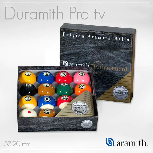 Pool balls “Aramith PRO TV” Duramith Technology