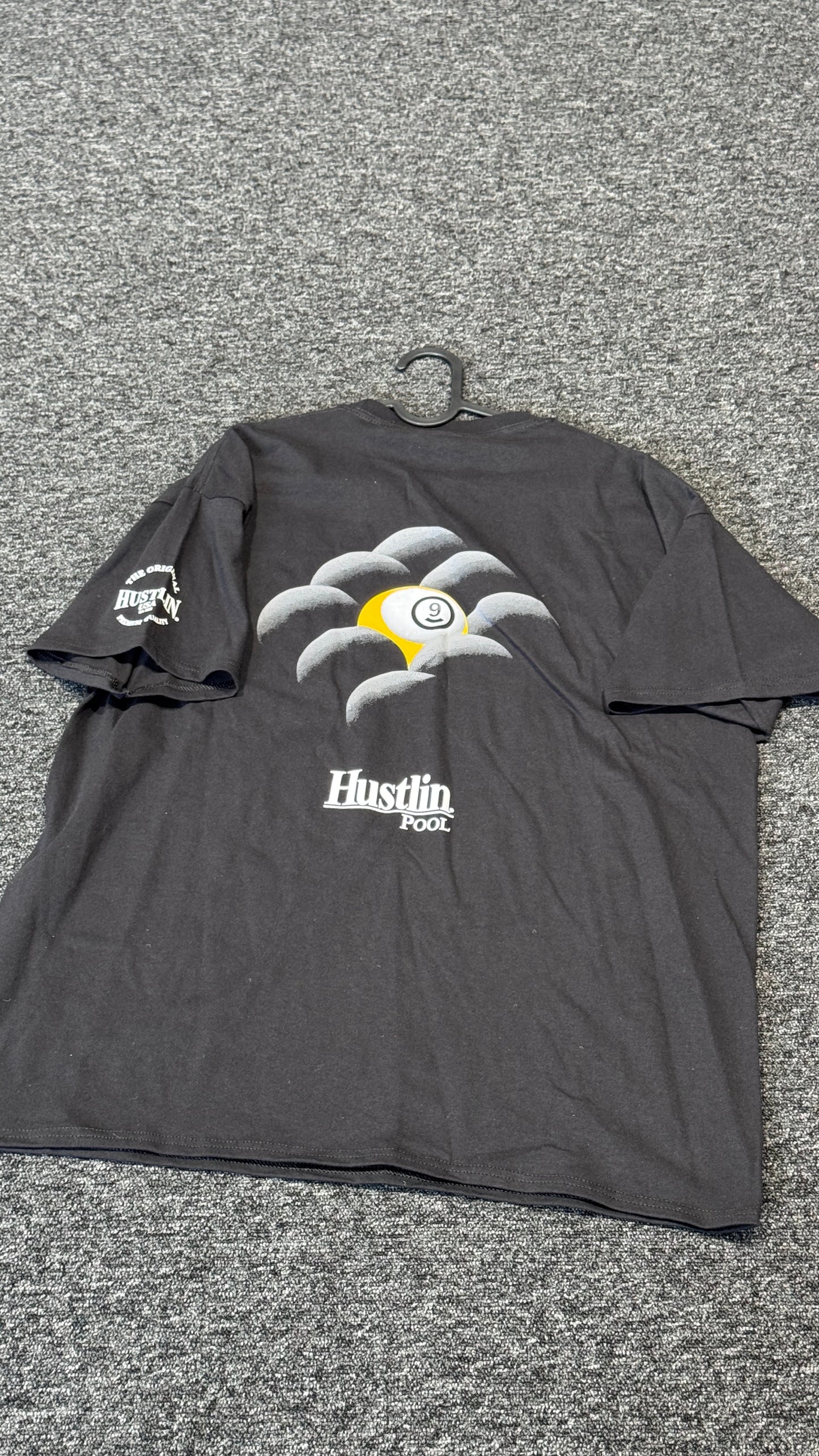 Hustlin USA 9 ball shirt