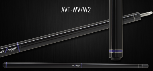 Billiard Cue, Pool, Mezz Avant, no wrap, Wavy 2 Joint, butt only